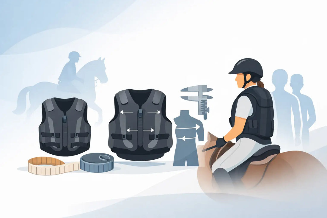 Equestrian Airbag Vest Size Guide