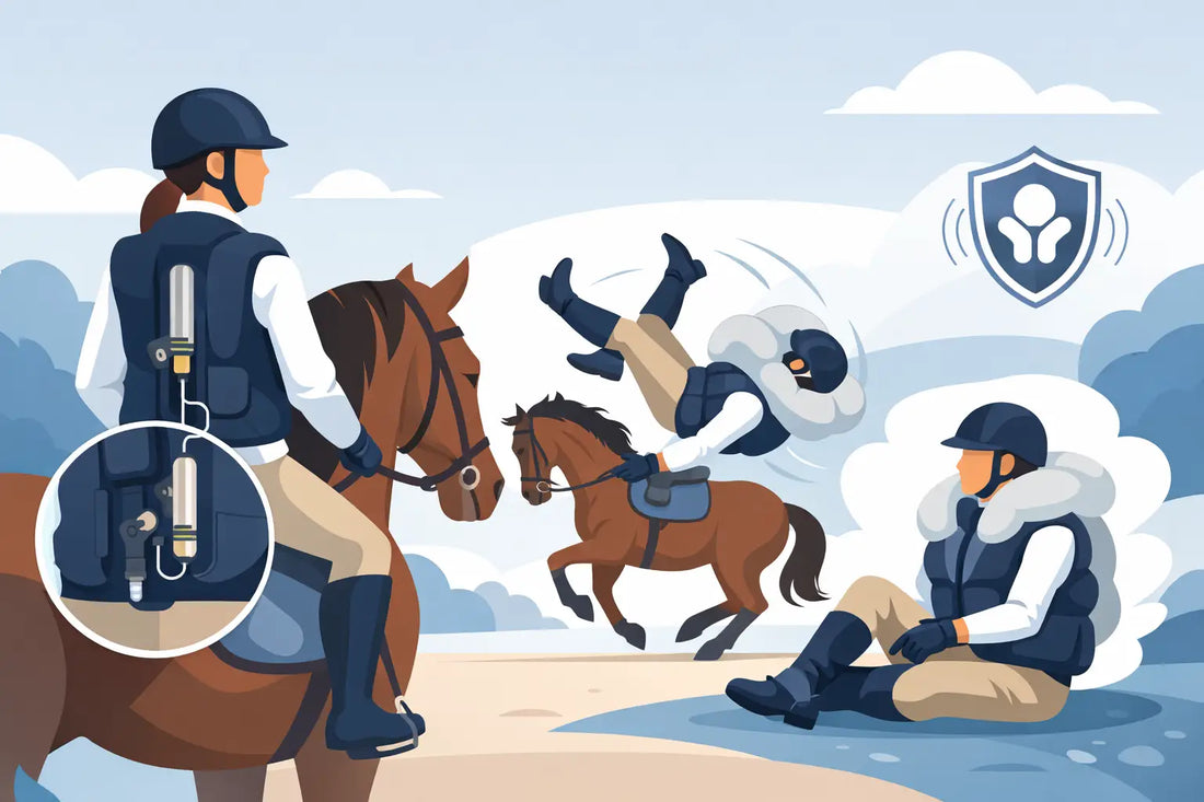 How Does an Equestrian Airbag Vest Work?