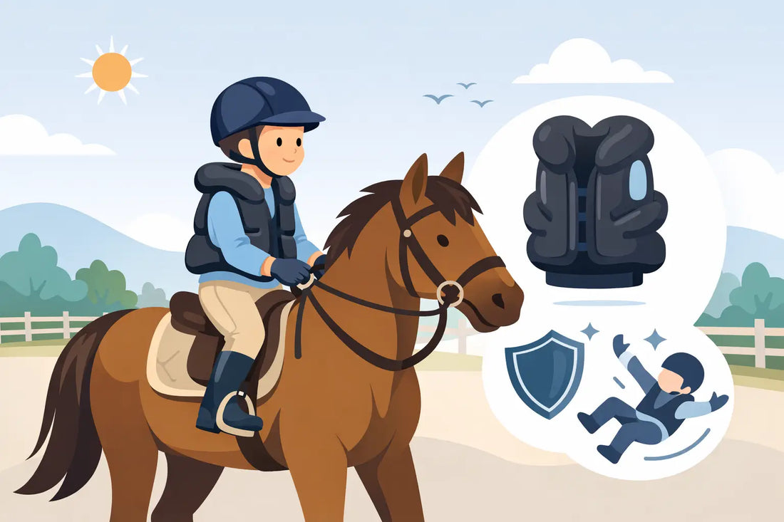 Kids Horse Riding Airbag Vest Guide