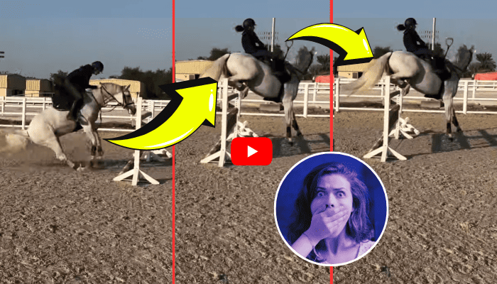 The Leap That Captivated Millions: How a Surprise Equestrian Moment Highlights the Need for Safety