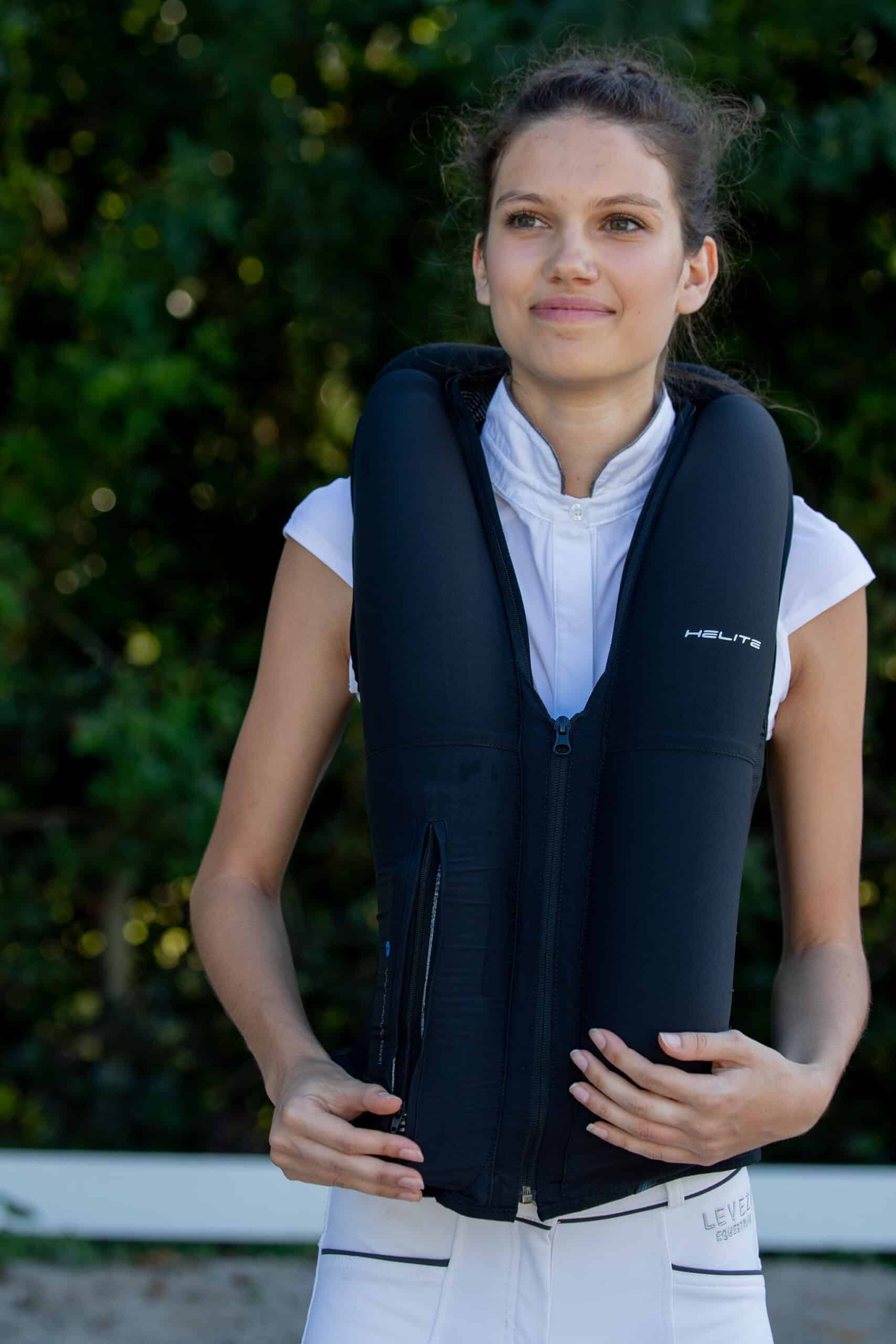 Helite Zip'In 2 Airbag Vest- Equestrian Safety Vests