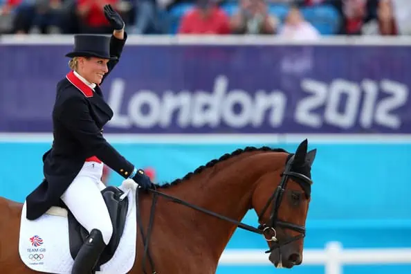 Zara Phillips won team and individual gold at the FEI World Equestrian Games™ in 2006